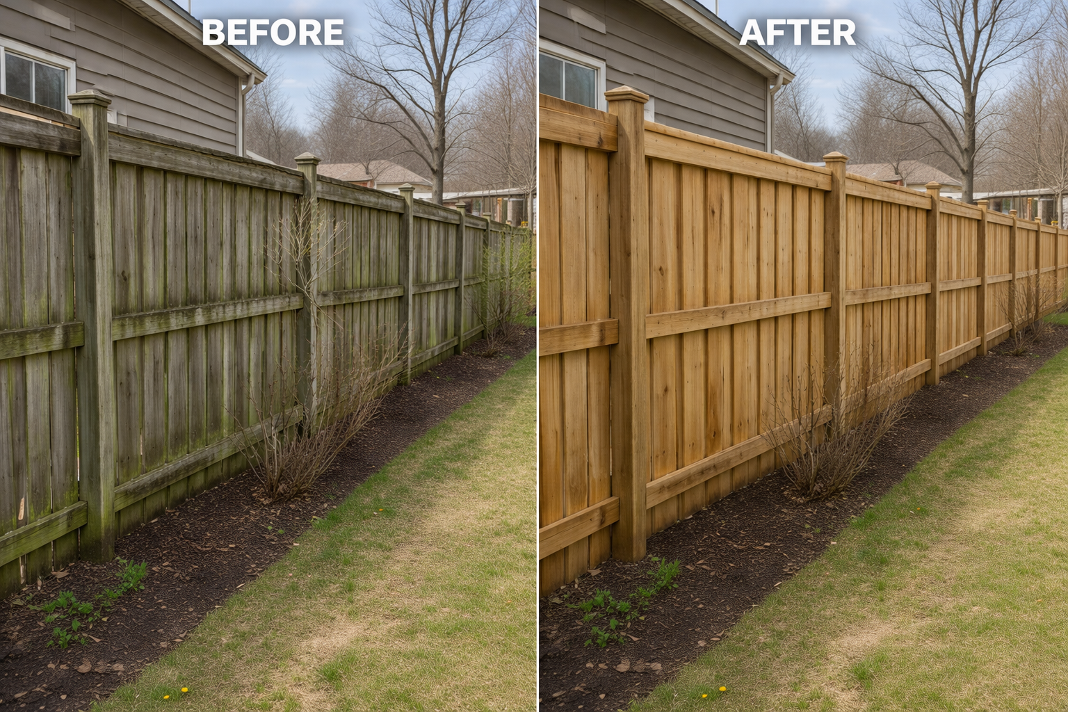 Fence cleaning placeholder